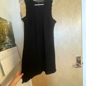 Professional black dress